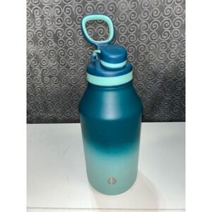 TAL 64oz Ranger Ombre Water Bottle Tumbler Teal Green Blue Carry Handle‎